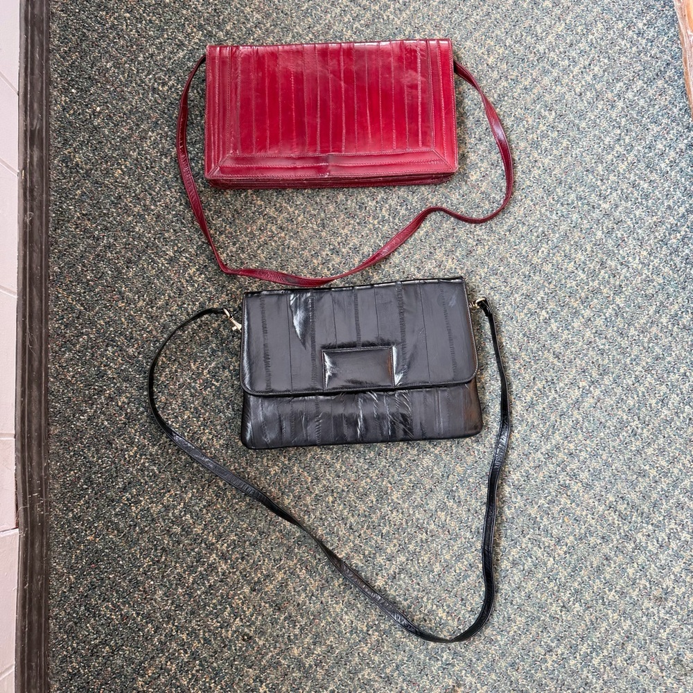 Vintage Eelskin Bags